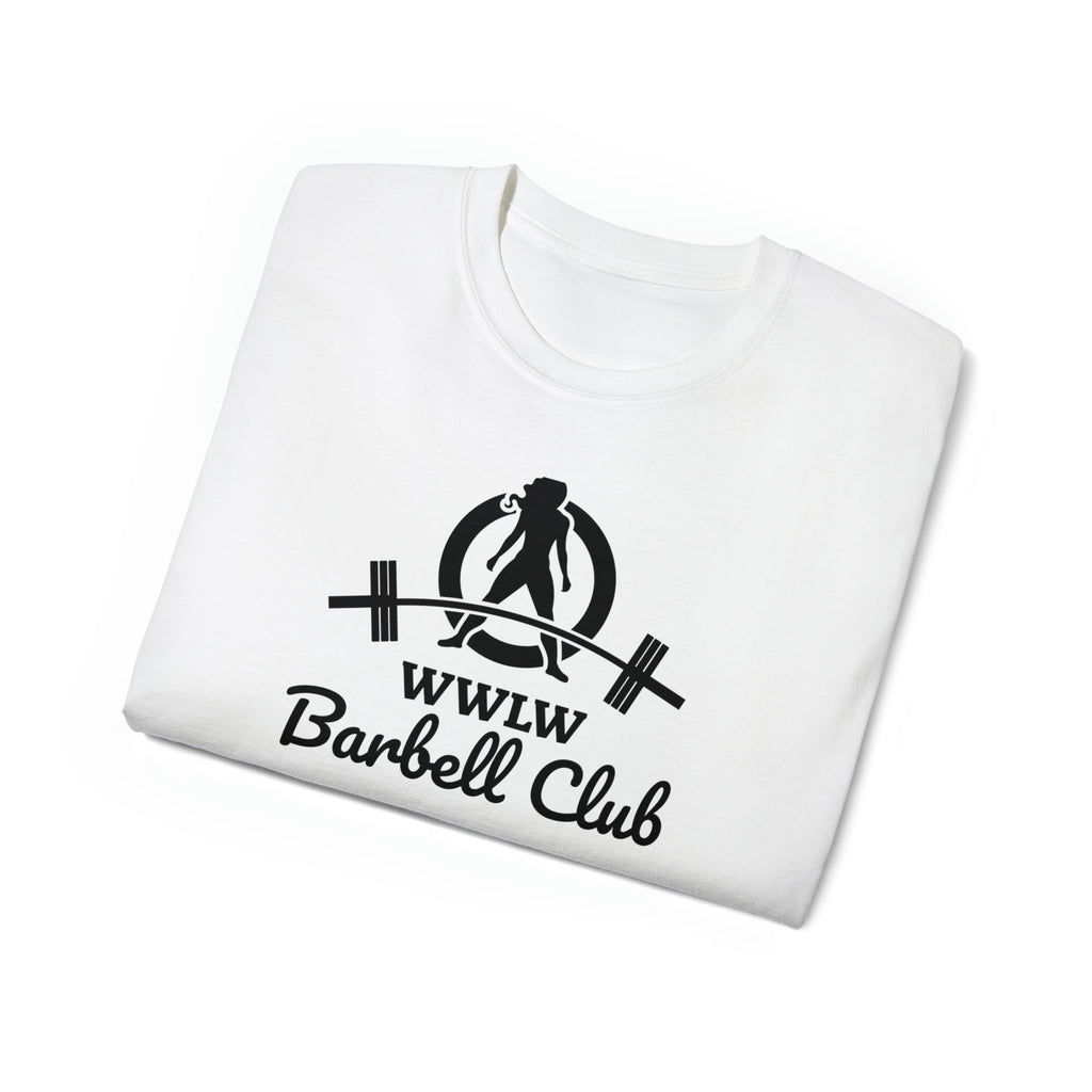 Barbell Club - Unisex Ultra Cotton Tee - Black Logo