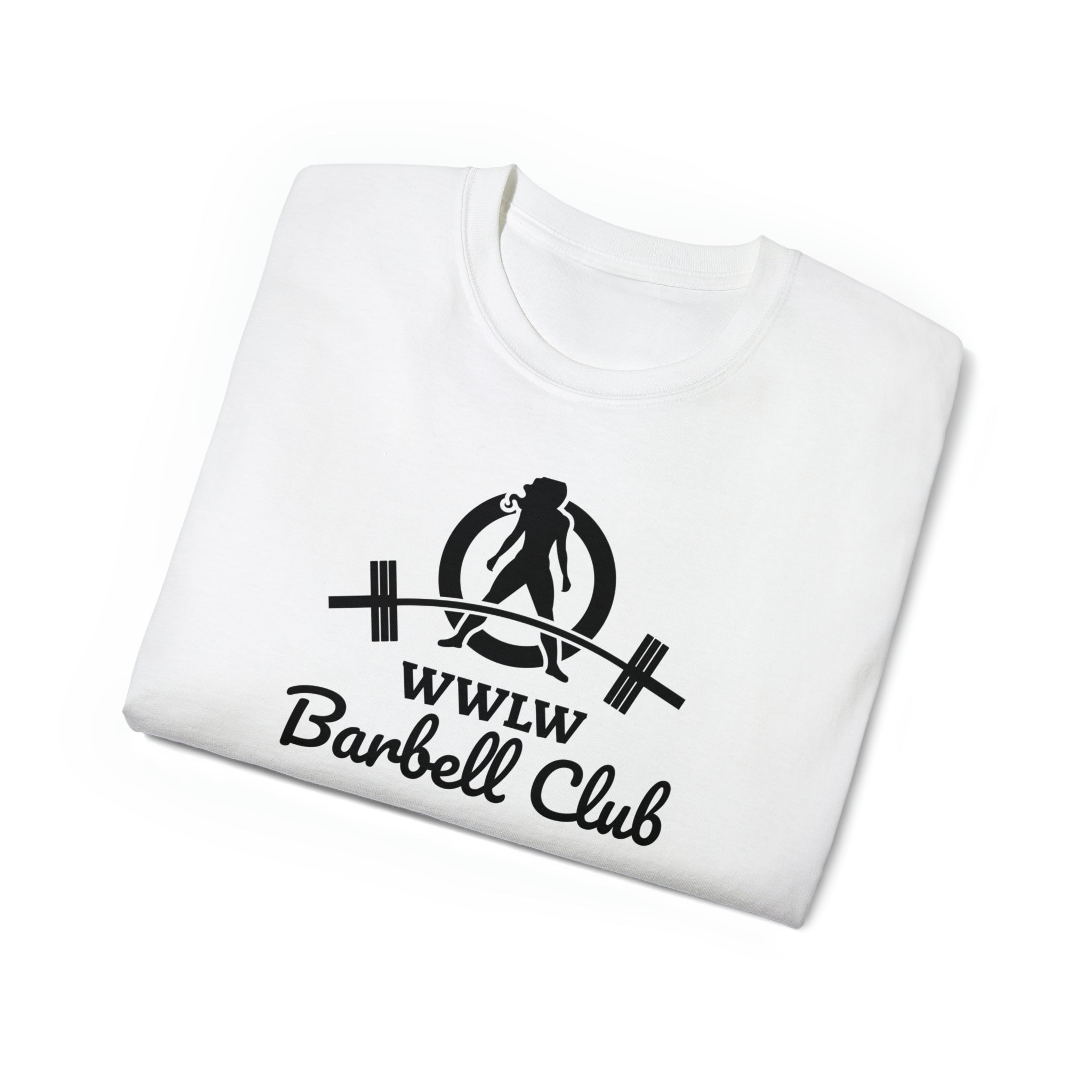 Barbell Club - Unisex Ultra Cotton Tee - Black Logo