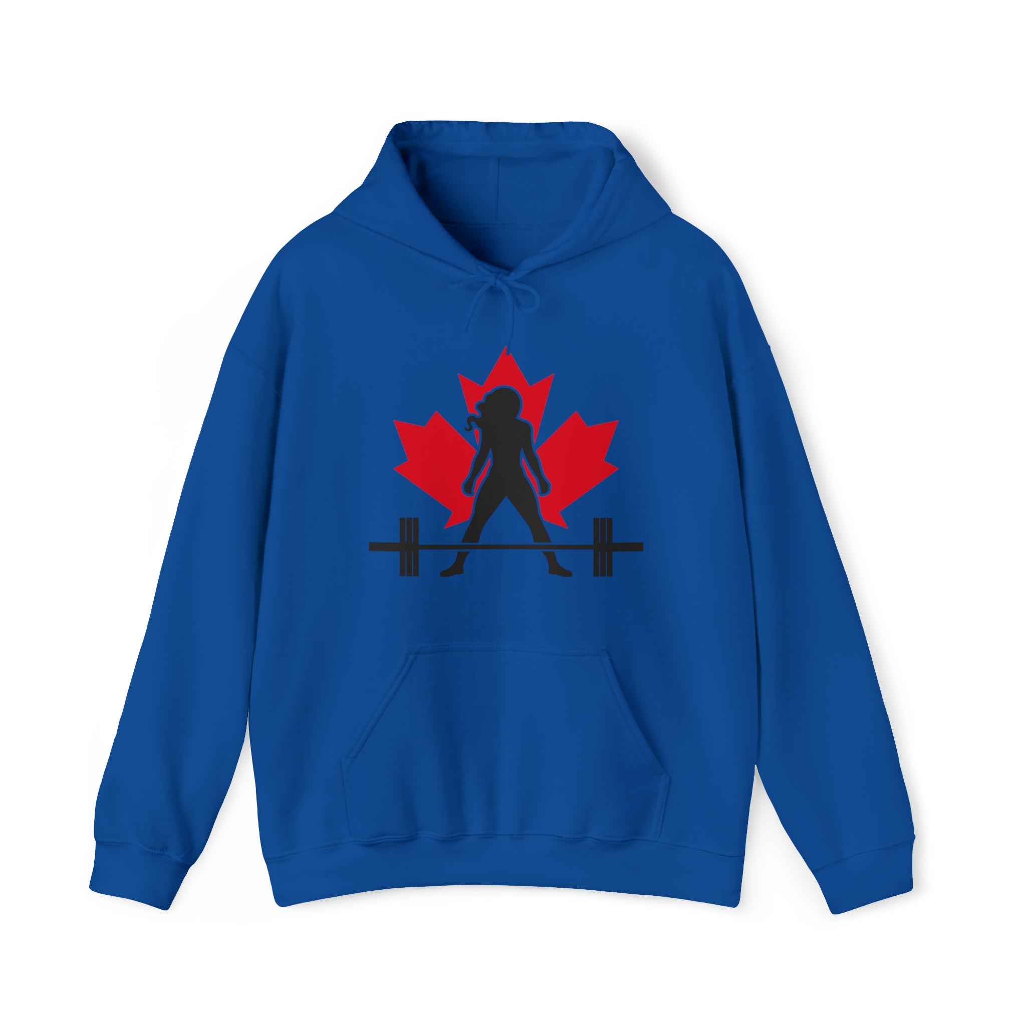 Canada Logo - Unisex Heavy Blend Hooded Sweatshirt - Canada Logo Light - Plain Back