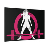 WWLW Distressed Logo - Fitness Motivation - Canvas