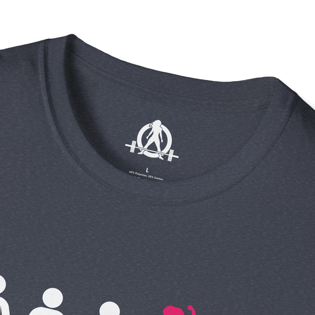 Dare To Be Different - Flex - Unisex Softstyle T-Shirt - Logo Front