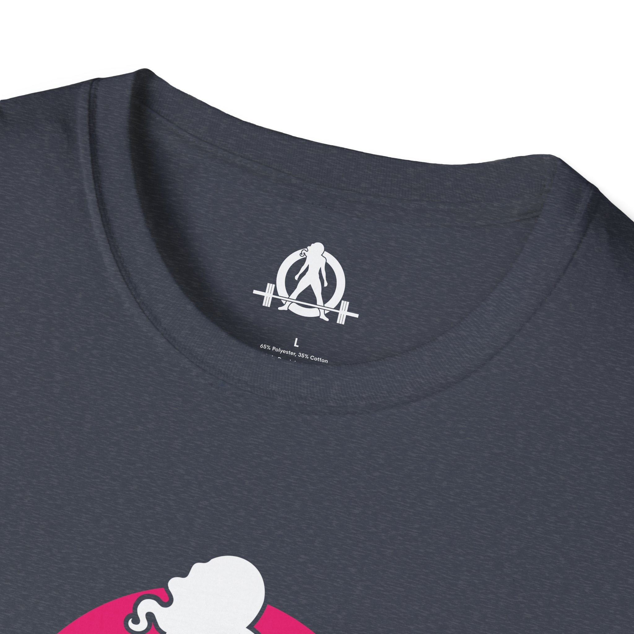 Strong Is Beautiful  - Unisex Softstyle T-Shirt - White Print on on back.