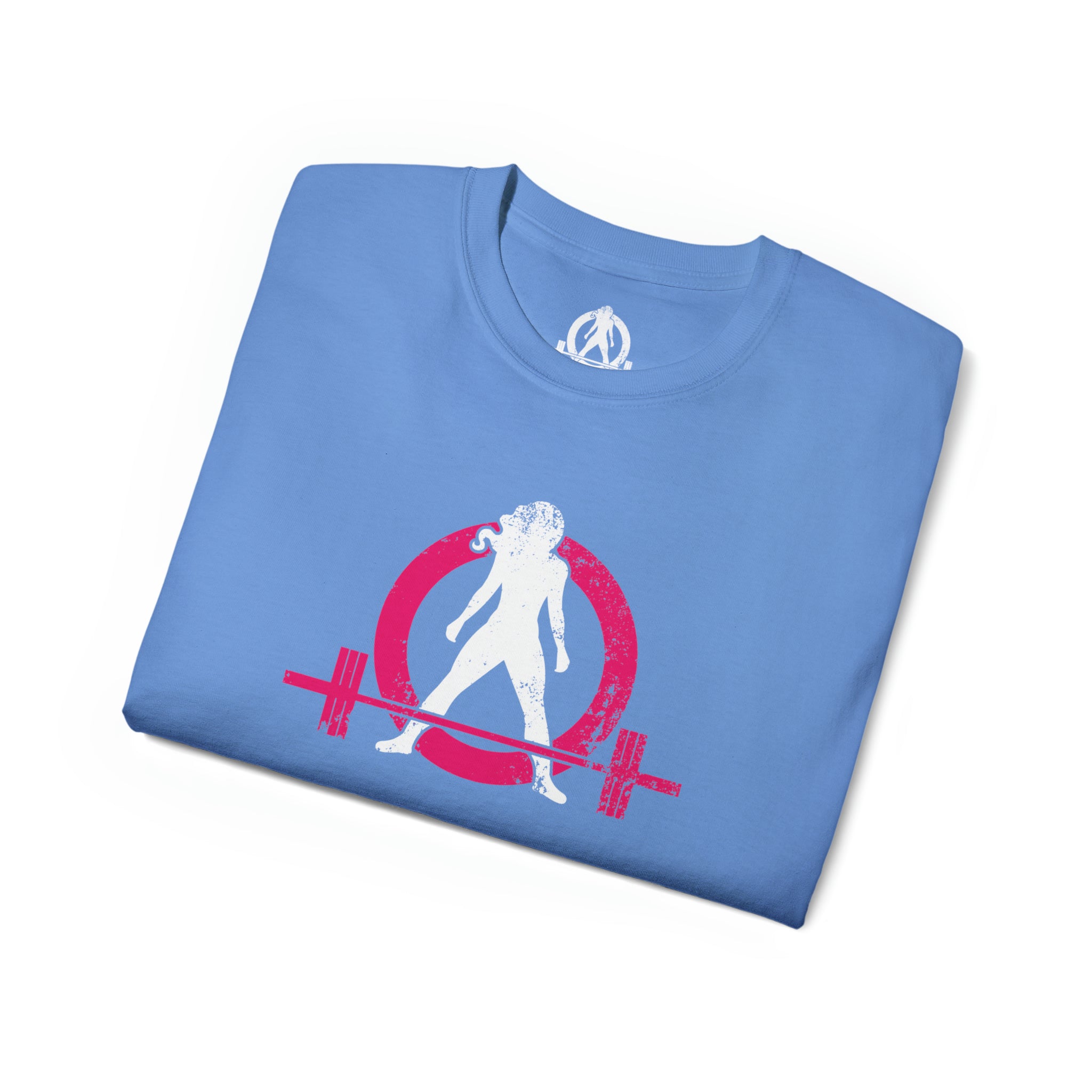 Strong Not Skinny - Unisex Ultra Cotton Tee - Color Distressed Logo