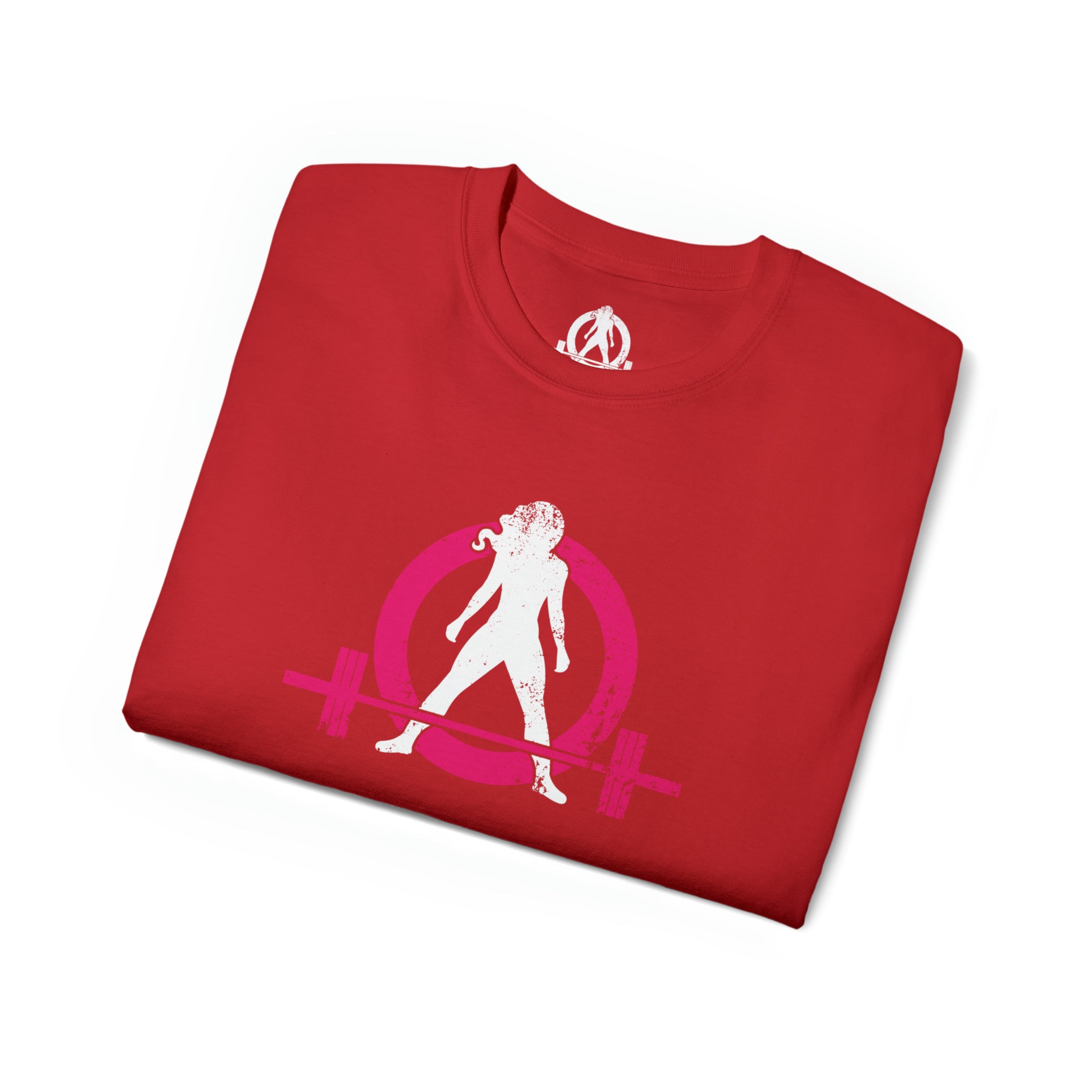 Strong Not Skinny - Unisex Ultra Cotton Tee - Color Distressed Logo