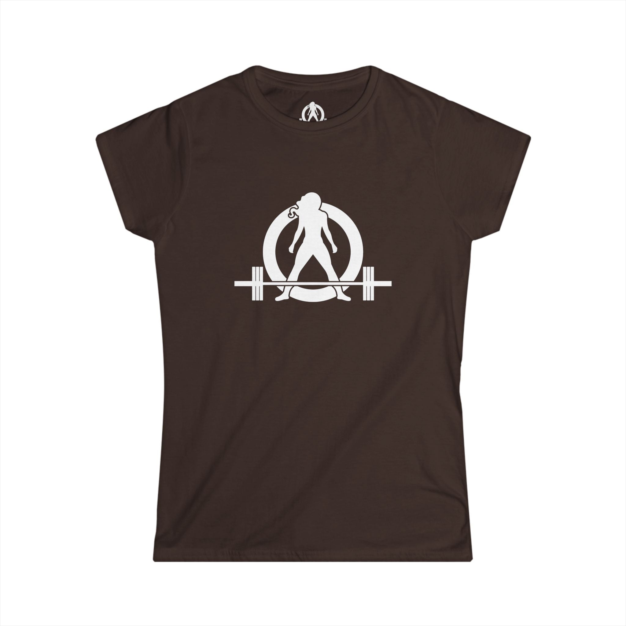 Kick Your Ass - Women's Softstyle Tee - White Logo - V2