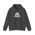 Goal Weight Strong AF - Unisex Heavy Blend Hooded Sweatshirt  - White Logo Front & Back