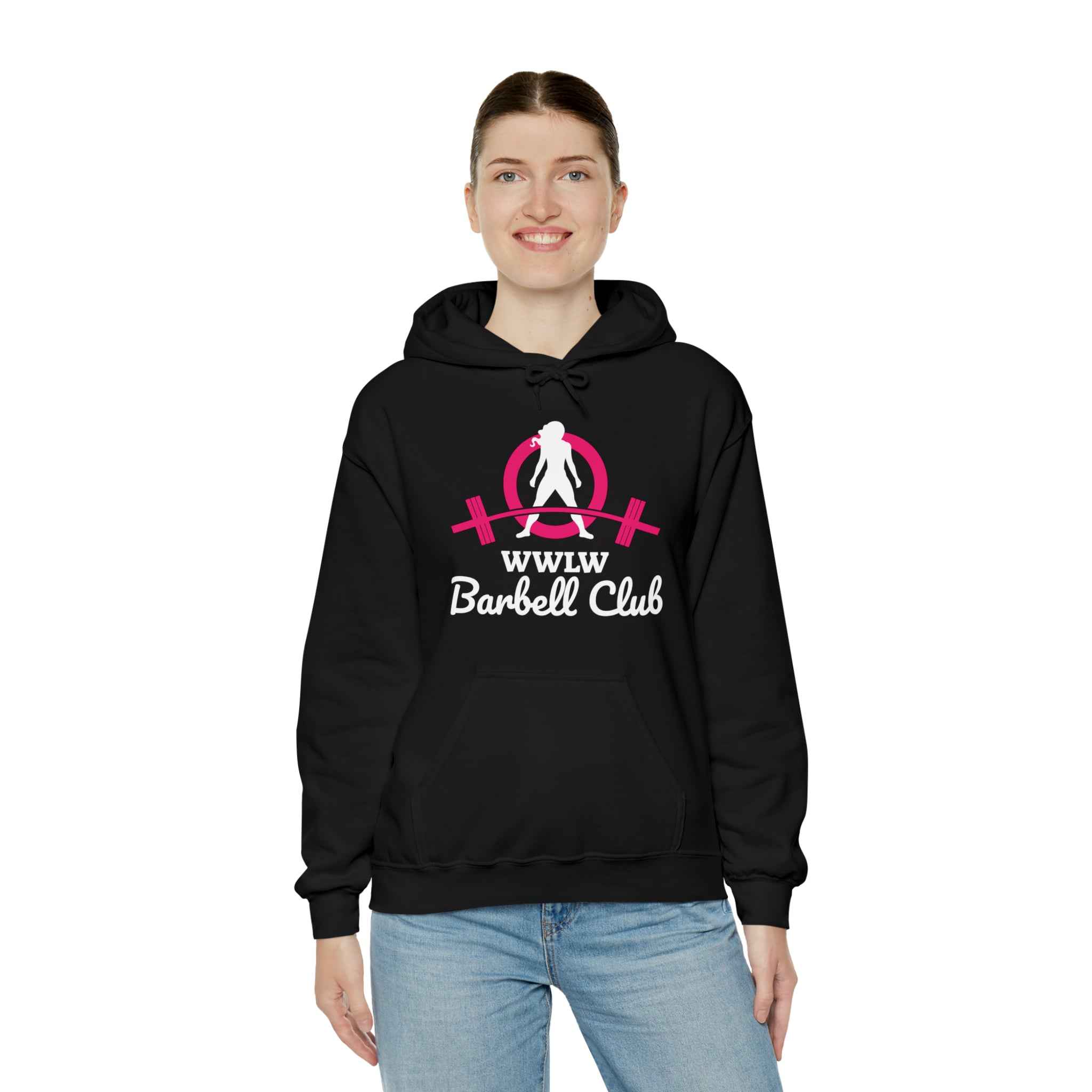 Barbell Club Classic Logo - Unisex Heavy Blend Hooded Sweatshirt