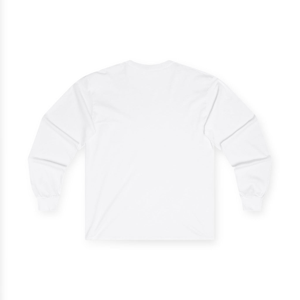 Lift Heavy Run Fast - Ultra Cotton Long Sleeve Tee - Black Logo Front