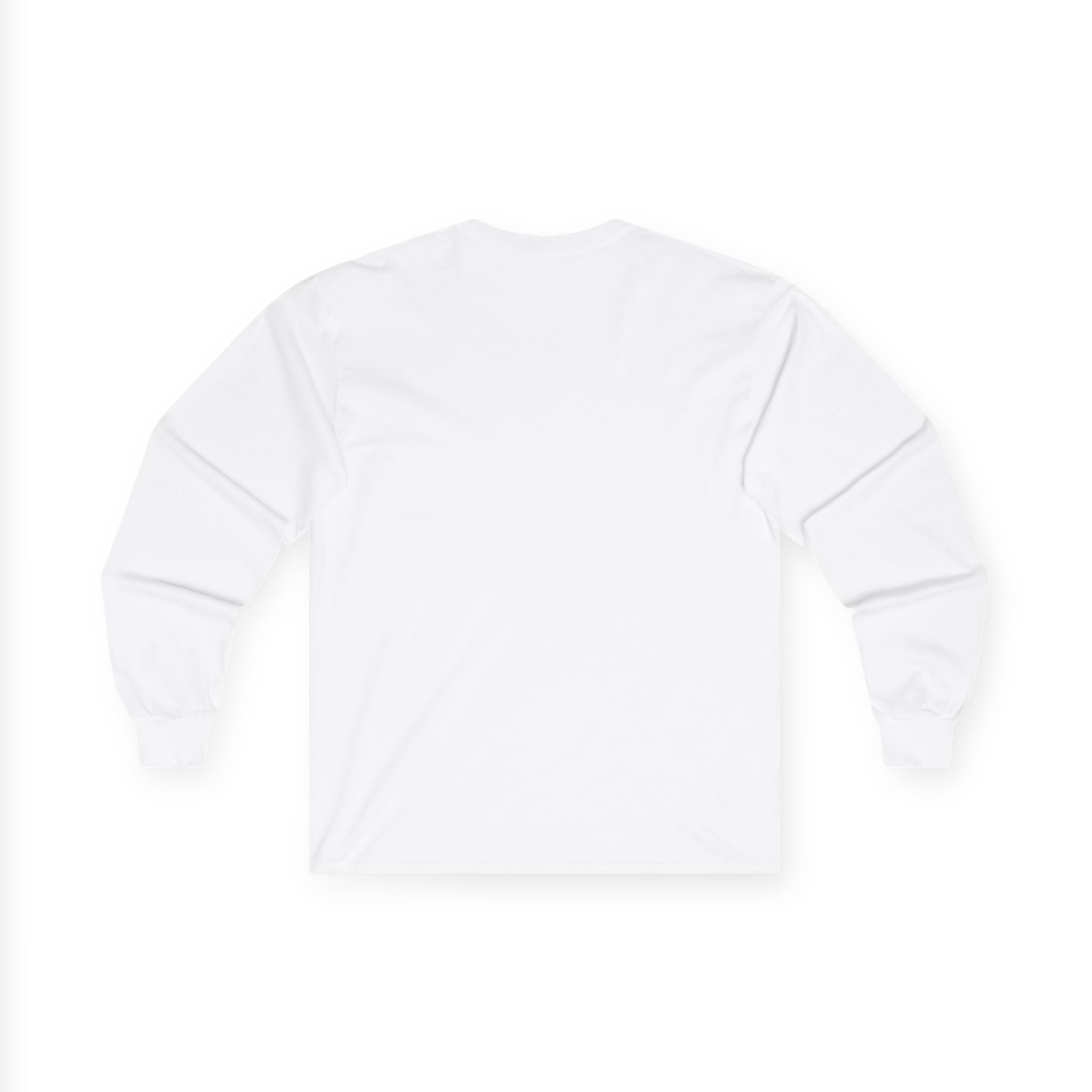 Lift Heavy Run Fast - Ultra Cotton Long Sleeve Tee - Black Logo Front