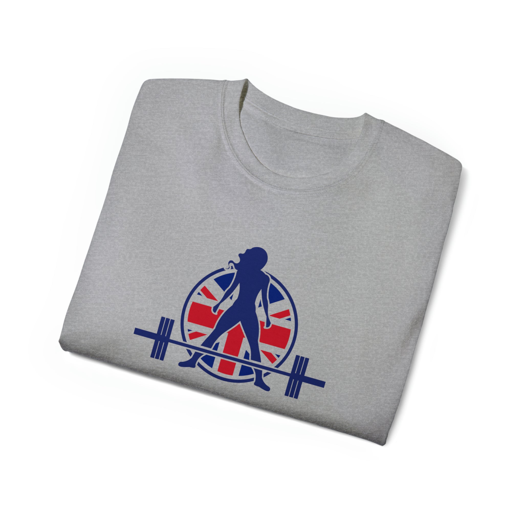 Unisex Ultra Cotton Tee - UK Logo Light - Plain Back