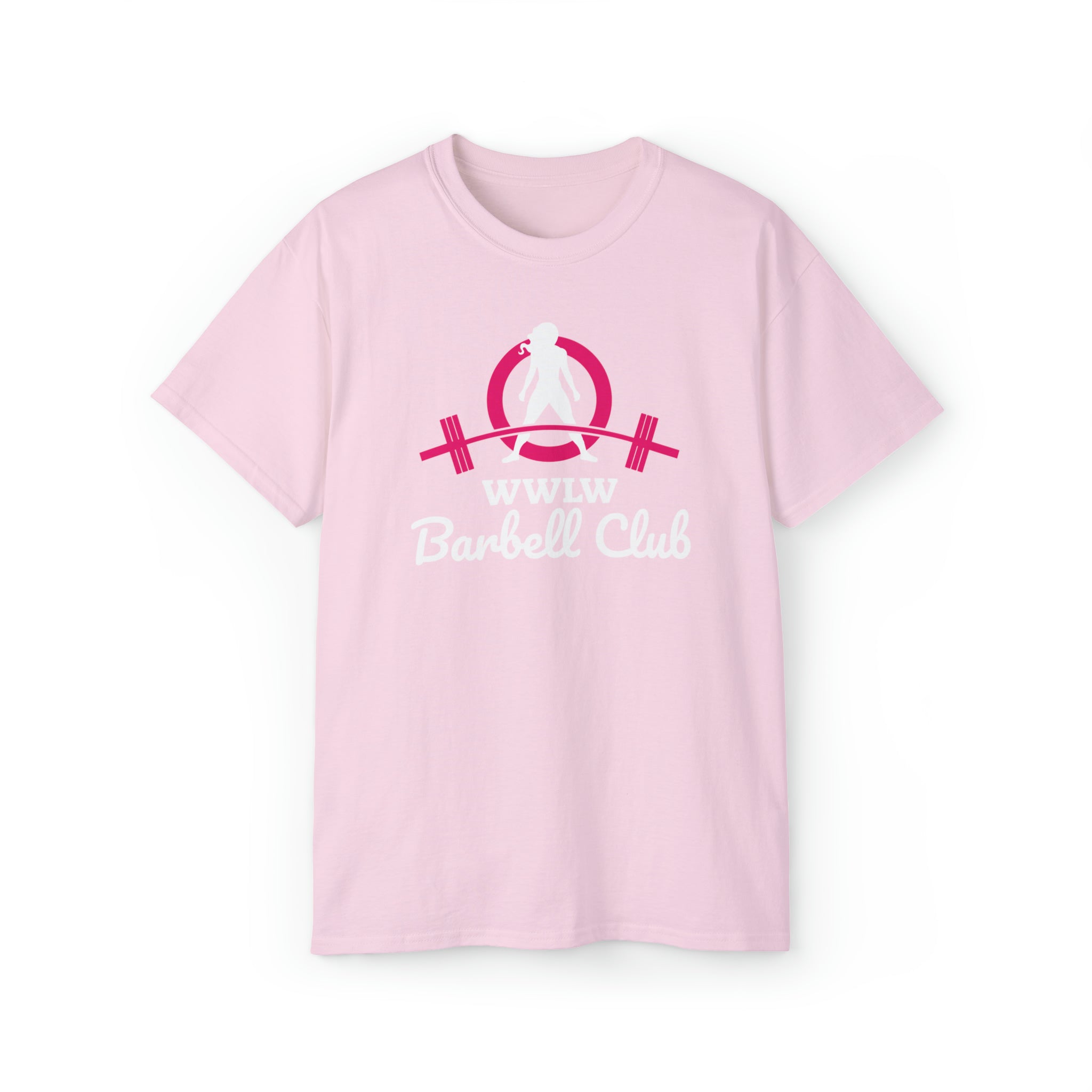 Barbell Club - Unisex Ultra Cotton Tee - Colored Logo Dark