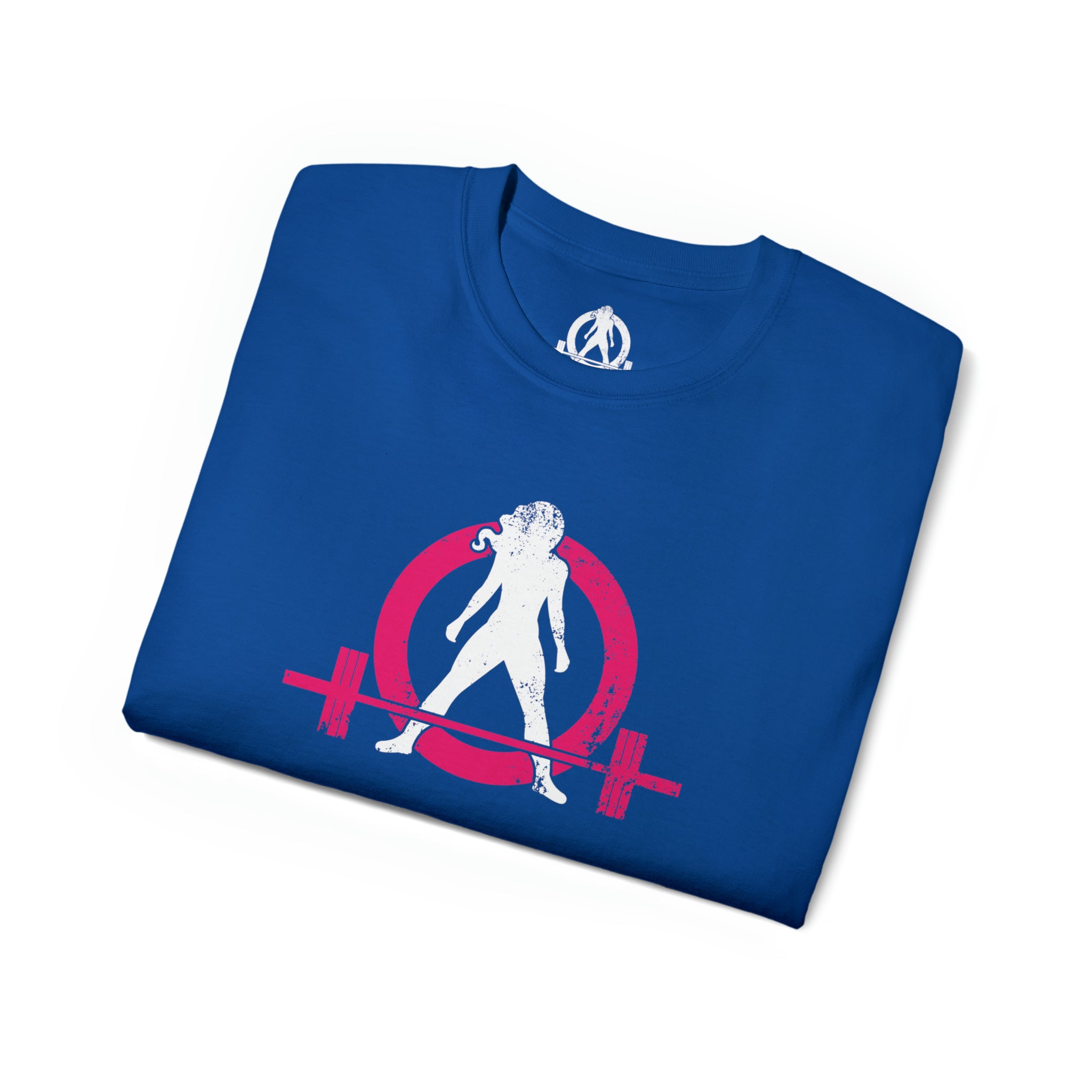 Strong Not Skinny - Unisex Ultra Cotton Tee - Color Distressed Logo