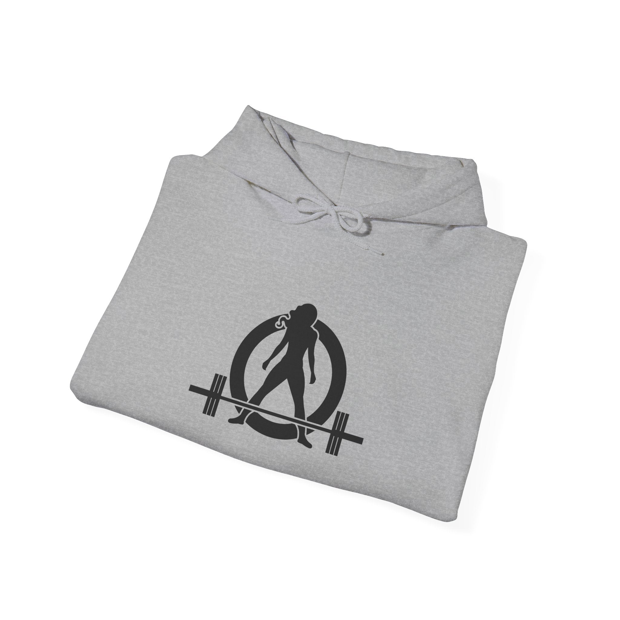 45 + 45 = 135 - Unisex Heavy Blend Hooded Sweatshirt  - Black Logo