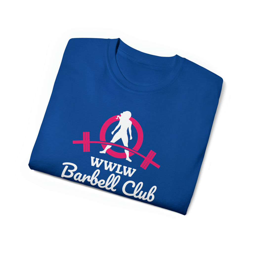 Barbell Club - Unisex Ultra Cotton Tee - Colored Logo Dark