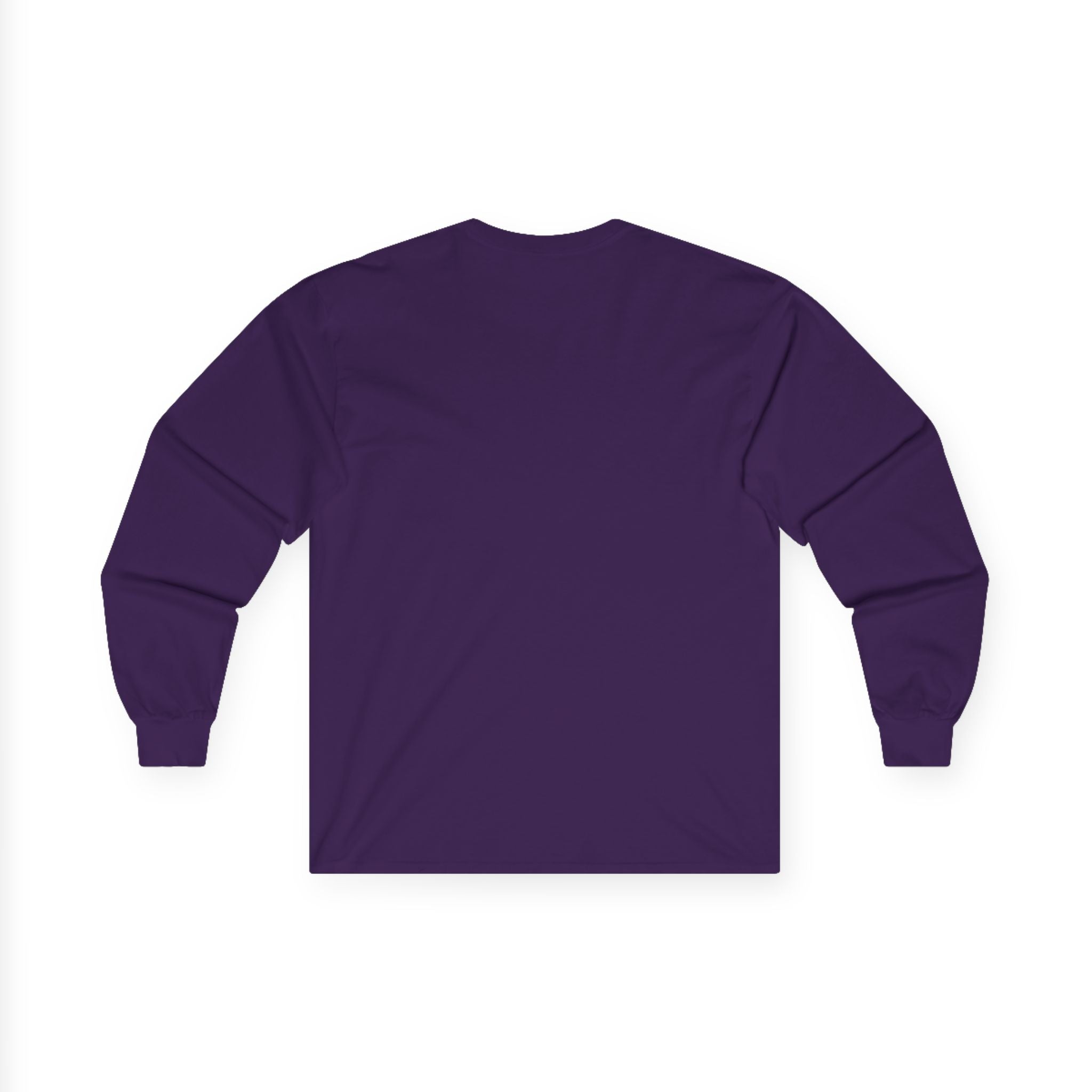 Lift Heavy Run Fast - Ultra Cotton Long Sleeve Tee - White Logo Front