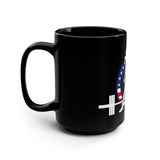 Black Mug, 15oz - USA Dark Logo