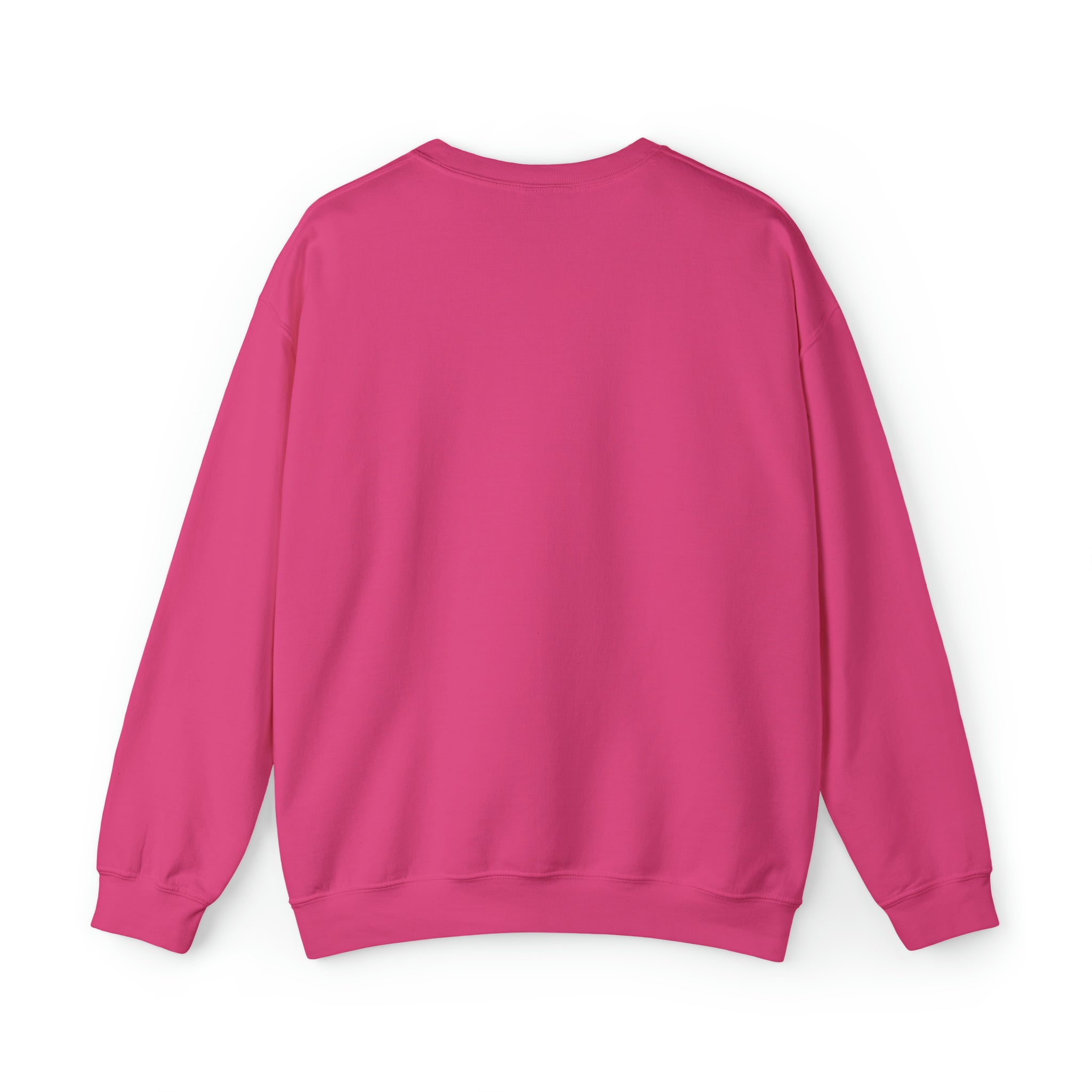 Unisex Heavy Blend™ Crewneck Sweatshirt - Distressed Logo - Plain Back