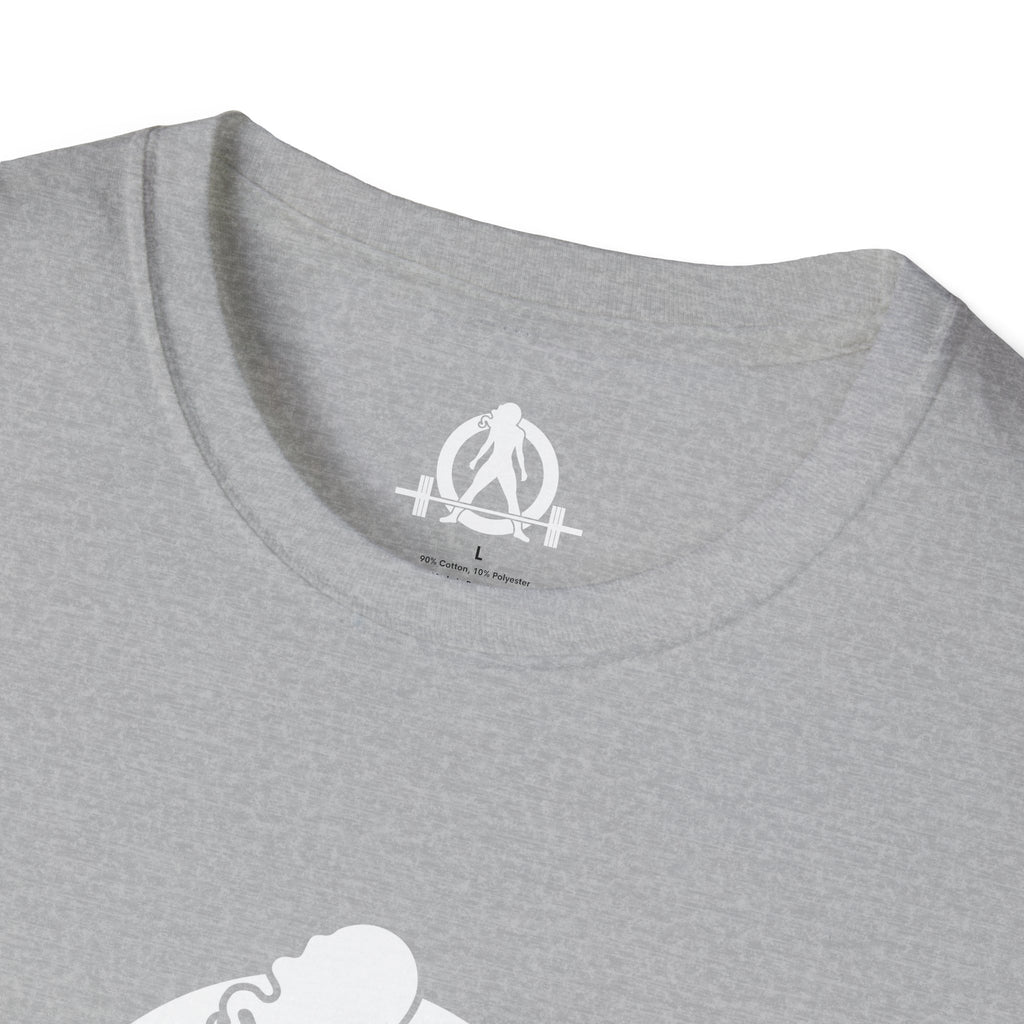 The Bar Is Loaded -  Unisex Softstyle T-Shirt - White Logo
