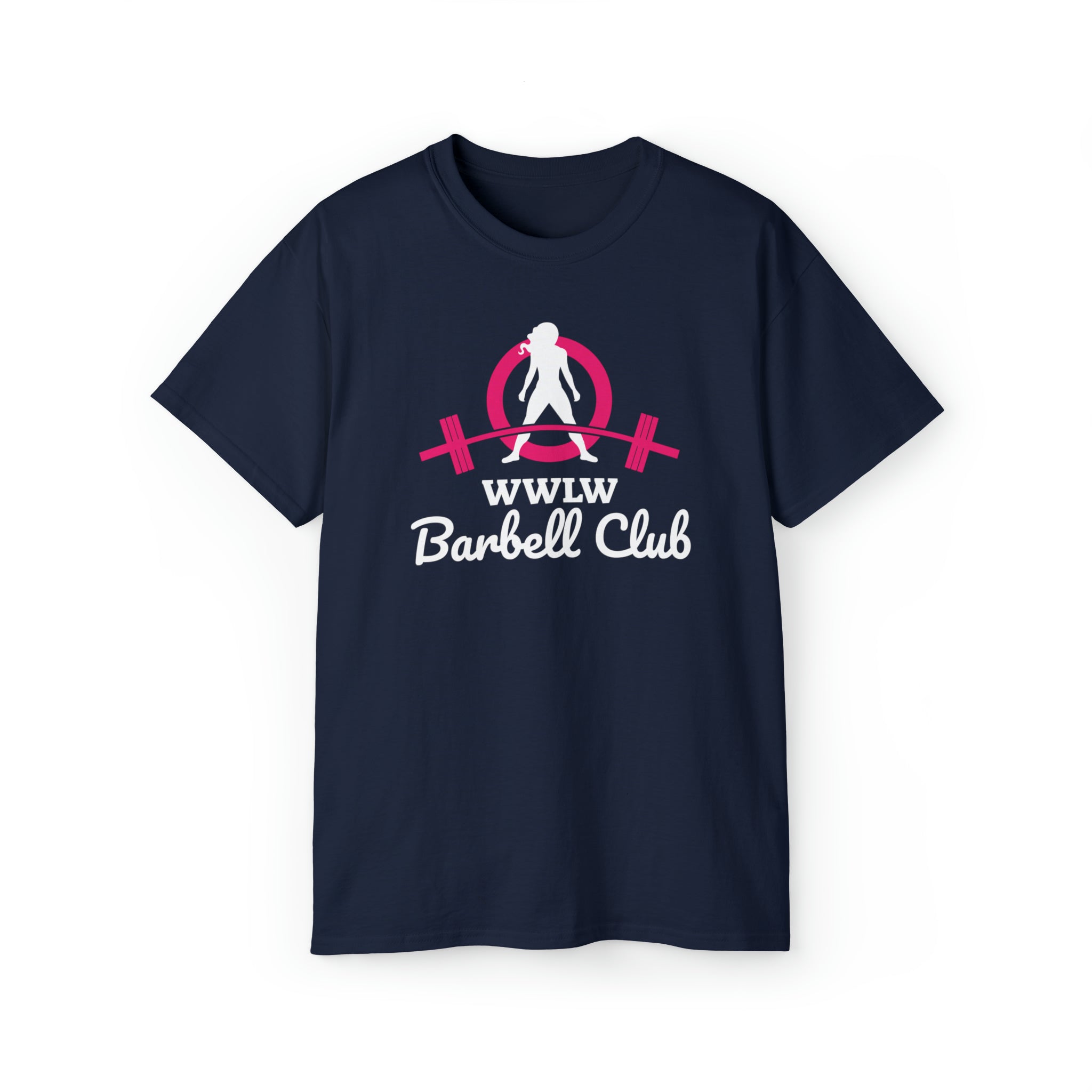 Barbell Club - Unisex Ultra Cotton Tee - Colored Logo Dark