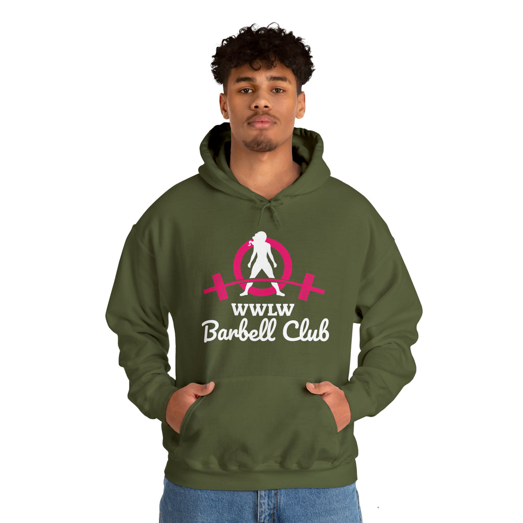 Barbell Club Classic Logo - Unisex Heavy Blend Hooded Sweatshirt