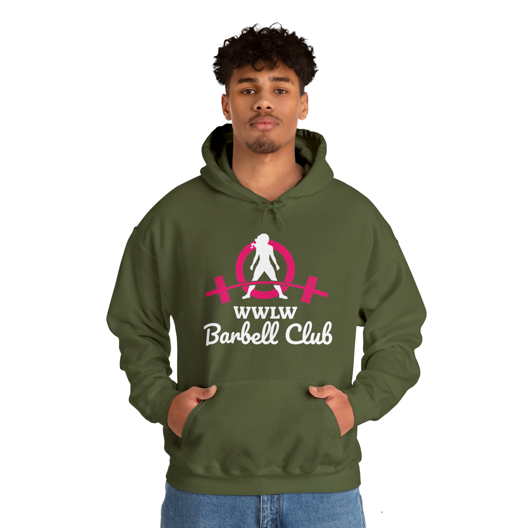 Barbell Club Classic Logo - Unisex Heavy Blend Hooded Sweatshirt