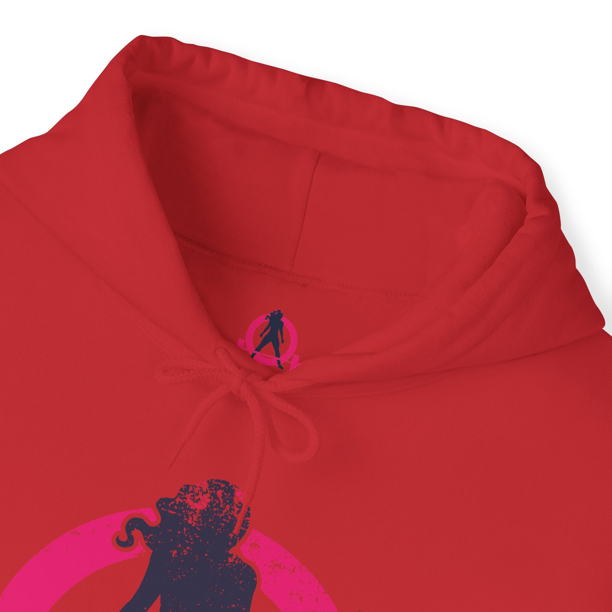 Distressed Logo - Unisex Heavy Blend Hooded Sweatshirt - Color Logo Inverted  (BEST SELLER)