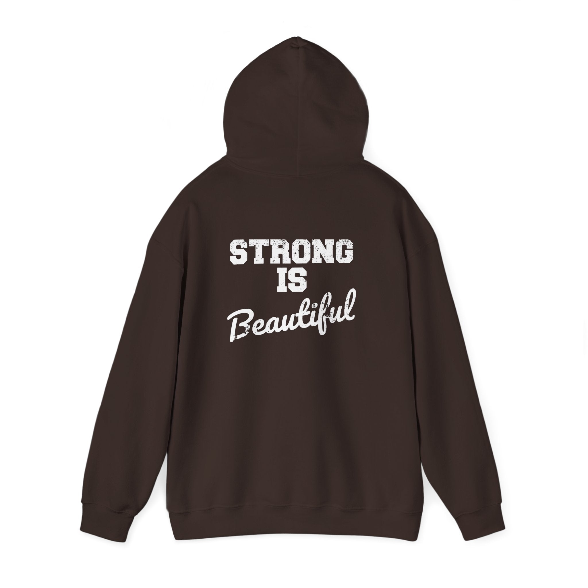 Strong Is Beautiful - Unisex Heavy Blend Hooded Sweatshirt - Classic Logo  (BEST SELLER)