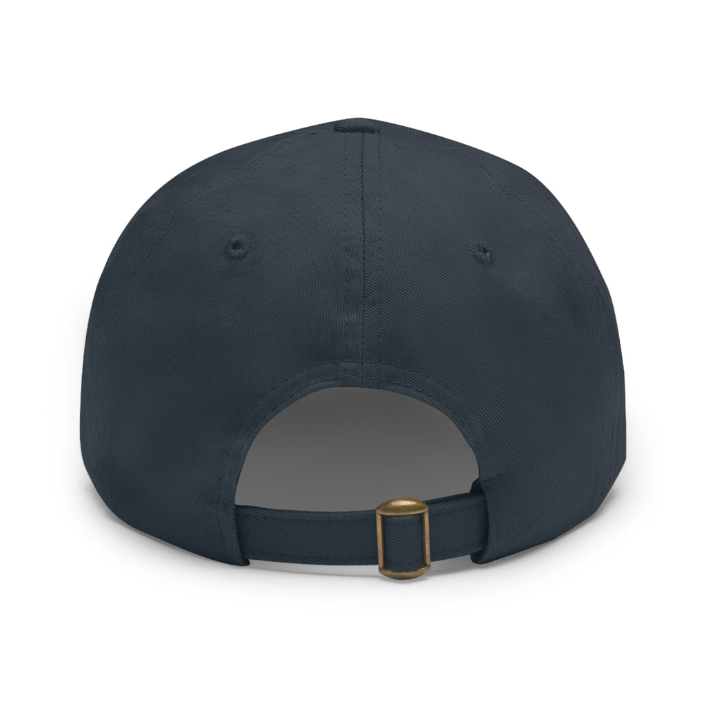 I Could Hip Thrust You - Dad Hat with Leather Patch (Rectangle) - White Font