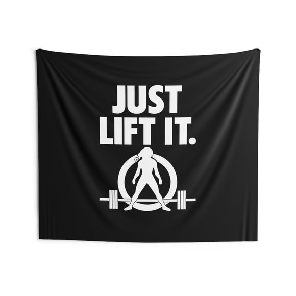 Just Lift It - Indoor Wall Tapestry