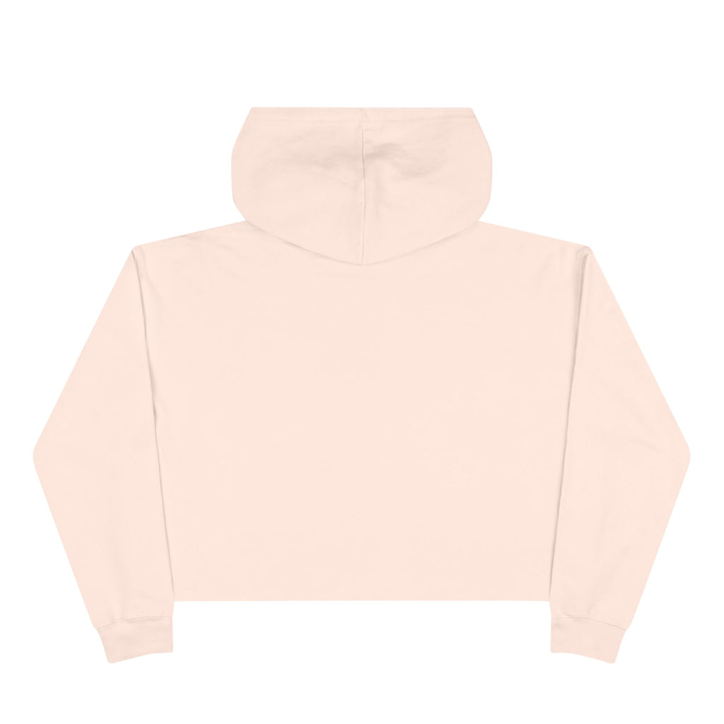 Empowered Crop Hoodie – For Strong Women Who Lift - White Classic WWLW  Logo