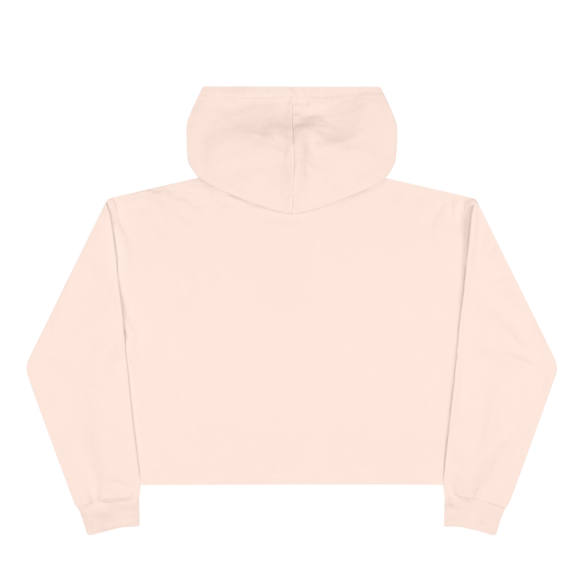 Empowered Crop Hoodie – For Strong Women Who Lift - White Classic WWLW  Logo