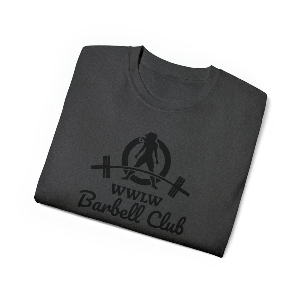 Barbell Club - Unisex Ultra Cotton Tee - Black Logo