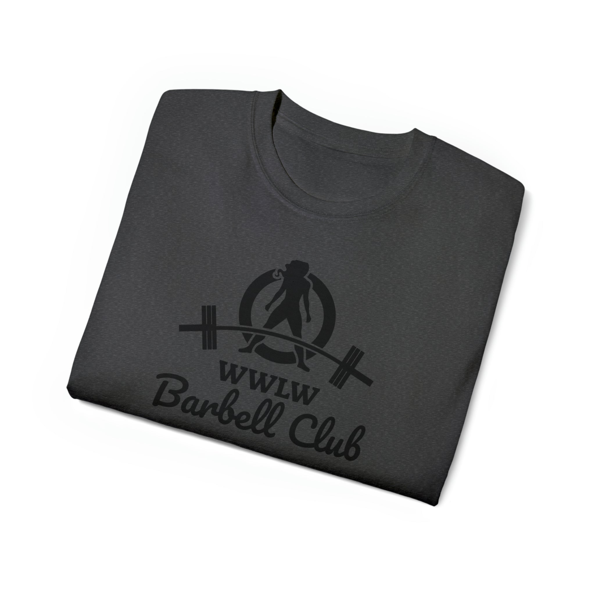 Barbell Club - Unisex Ultra Cotton Tee - Black Logo