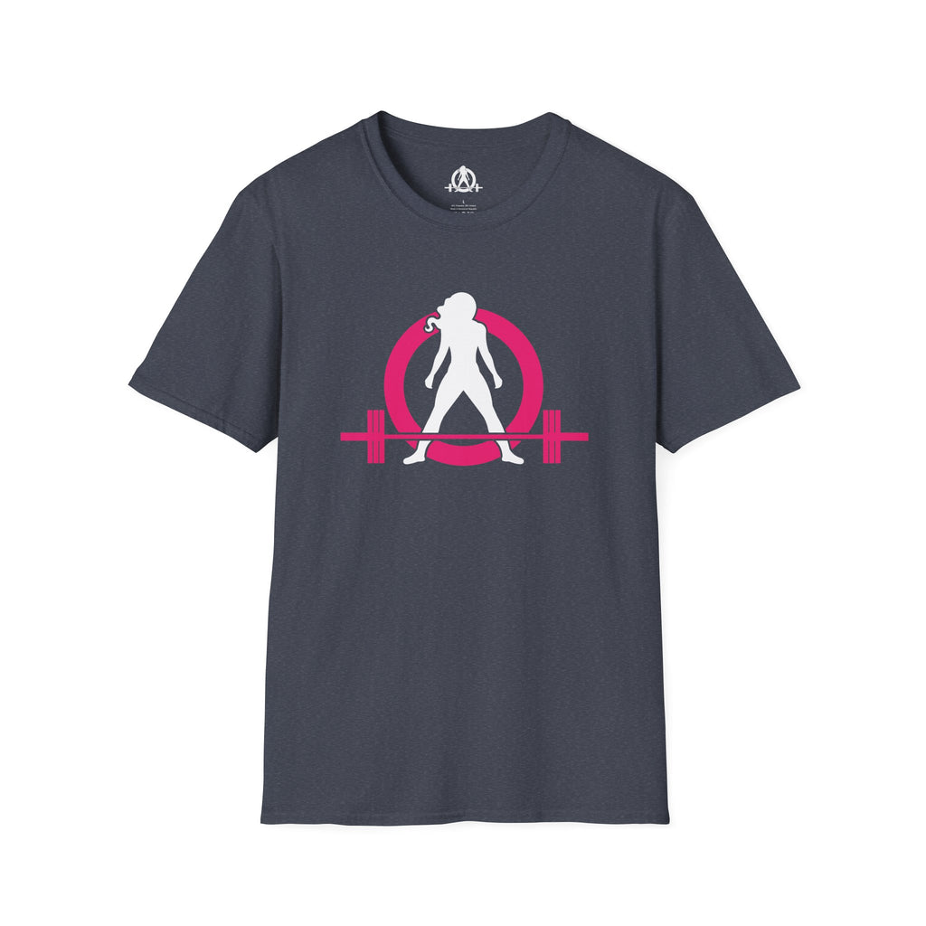 Strong Is Beautiful  - Unisex Softstyle T-Shirt - White Print on on back.