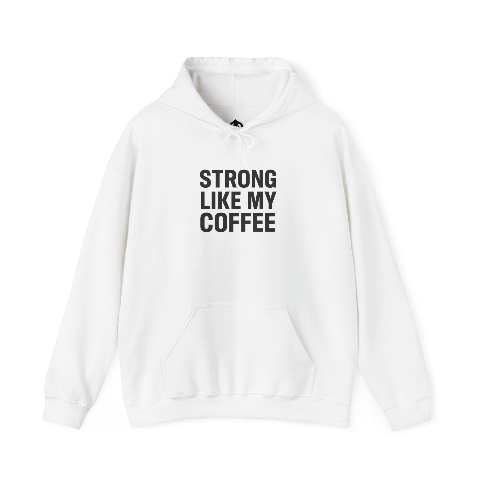 STRONG LIKE MY COFFEE - Unisex Heavy Blend™ Hooded Sweatshirt
