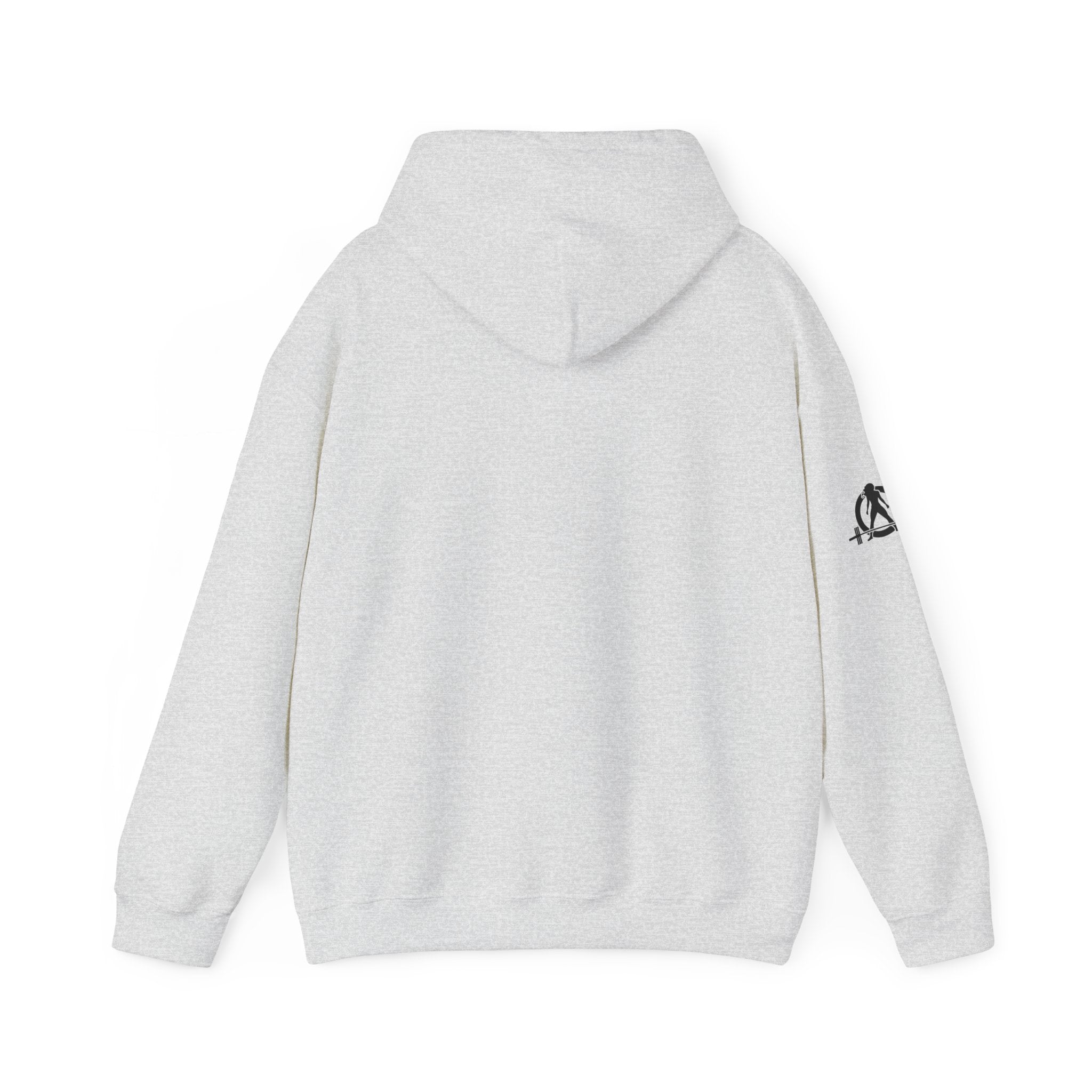 Everything Hurts & I'm Hungry  - Unisex Heavy Blend Hooded Sweatshirt  - Black Print Front/Arm