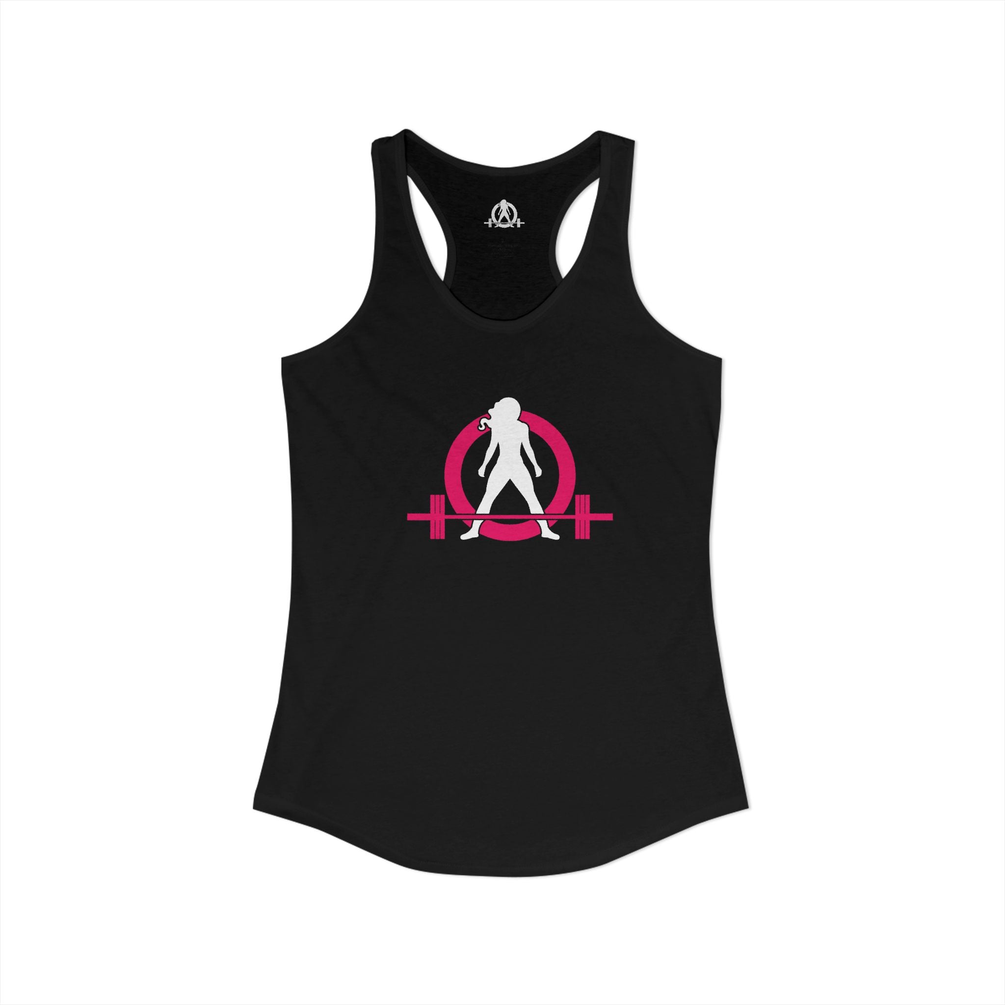 Strong Is Beautiful - Women's Ideal Racerback Tank - Classic Logo Front & Back