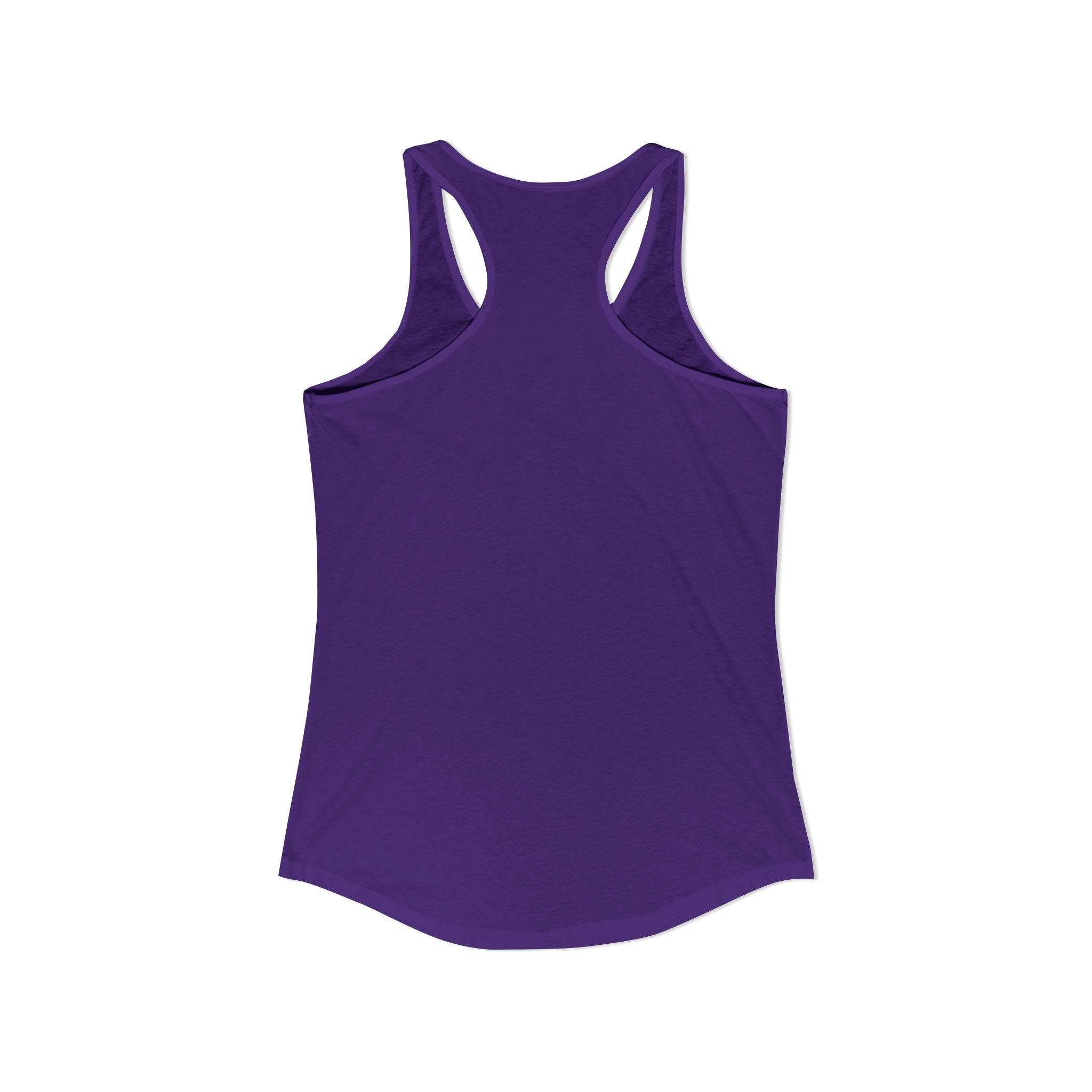 WWLW Distressed Black Logo - Racer Back Tank Top