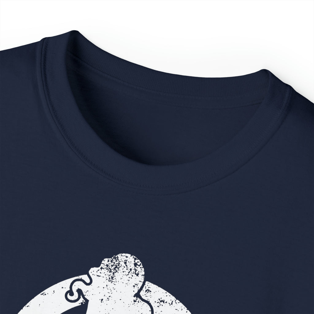 Strong Is Beautiful - Unisex Ultra Cotton Tee - Distressed White Logo - (BEST SELLER)