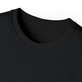 Classic Logo Black - Unisex Ultra Cotton Tee - Plain Back