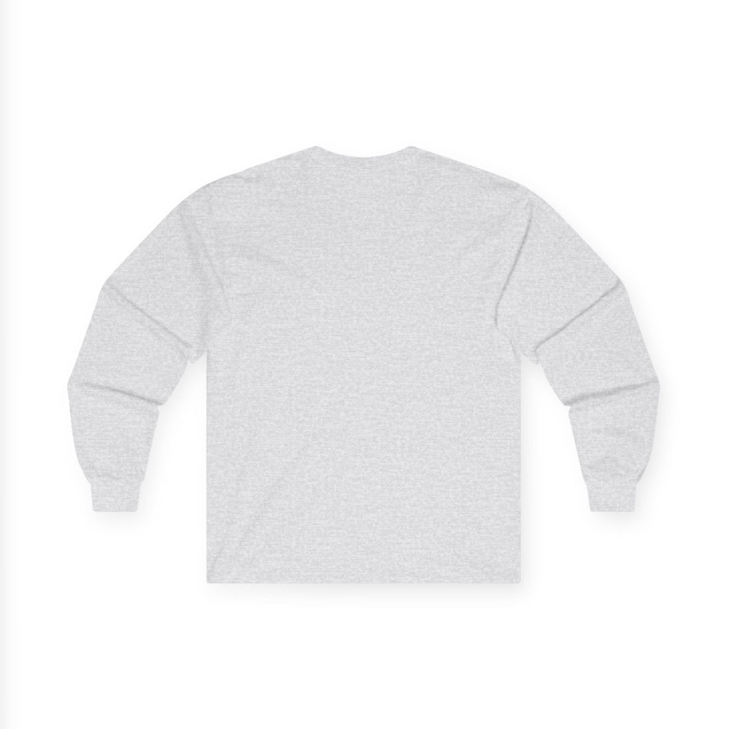Lift Heavy Run Fast - Ultra Cotton Long Sleeve Tee - White Logo Front