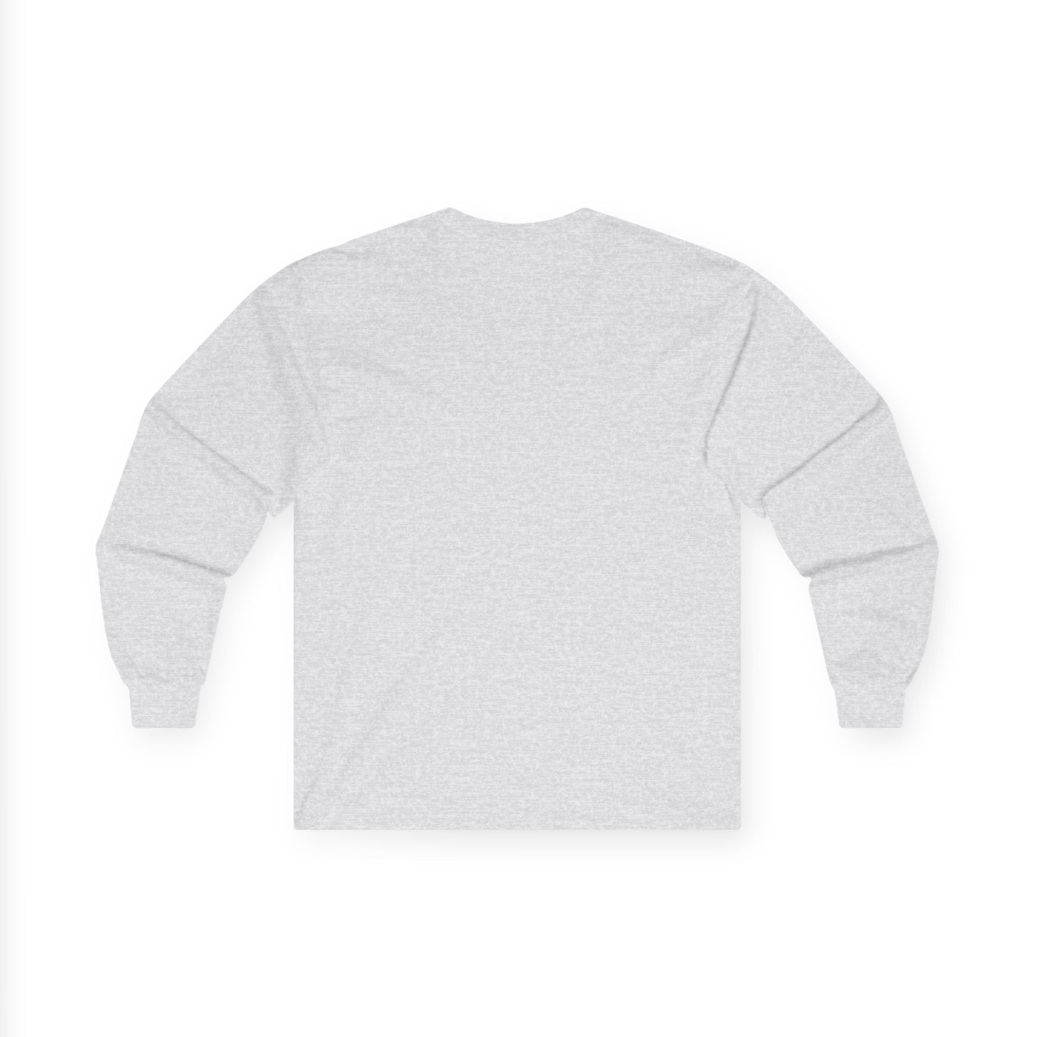 Lift Heavy Run Fast - Ultra Cotton Long Sleeve Tee - White Logo Front