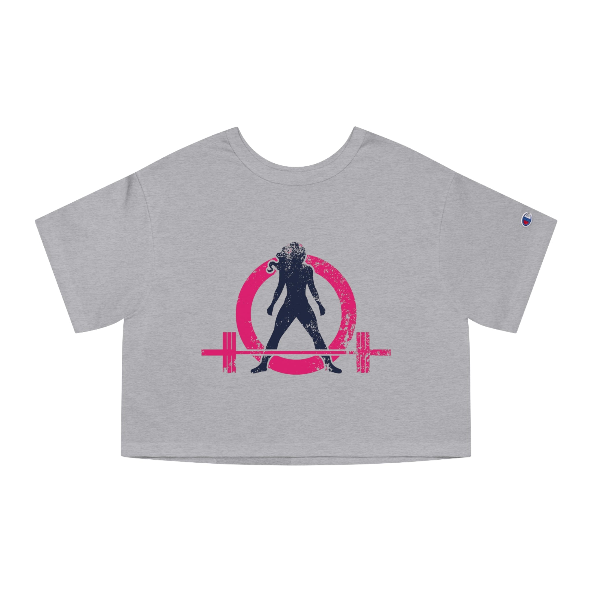 Champion Women's Heritage Cropped T-Shirt - Distressed Color