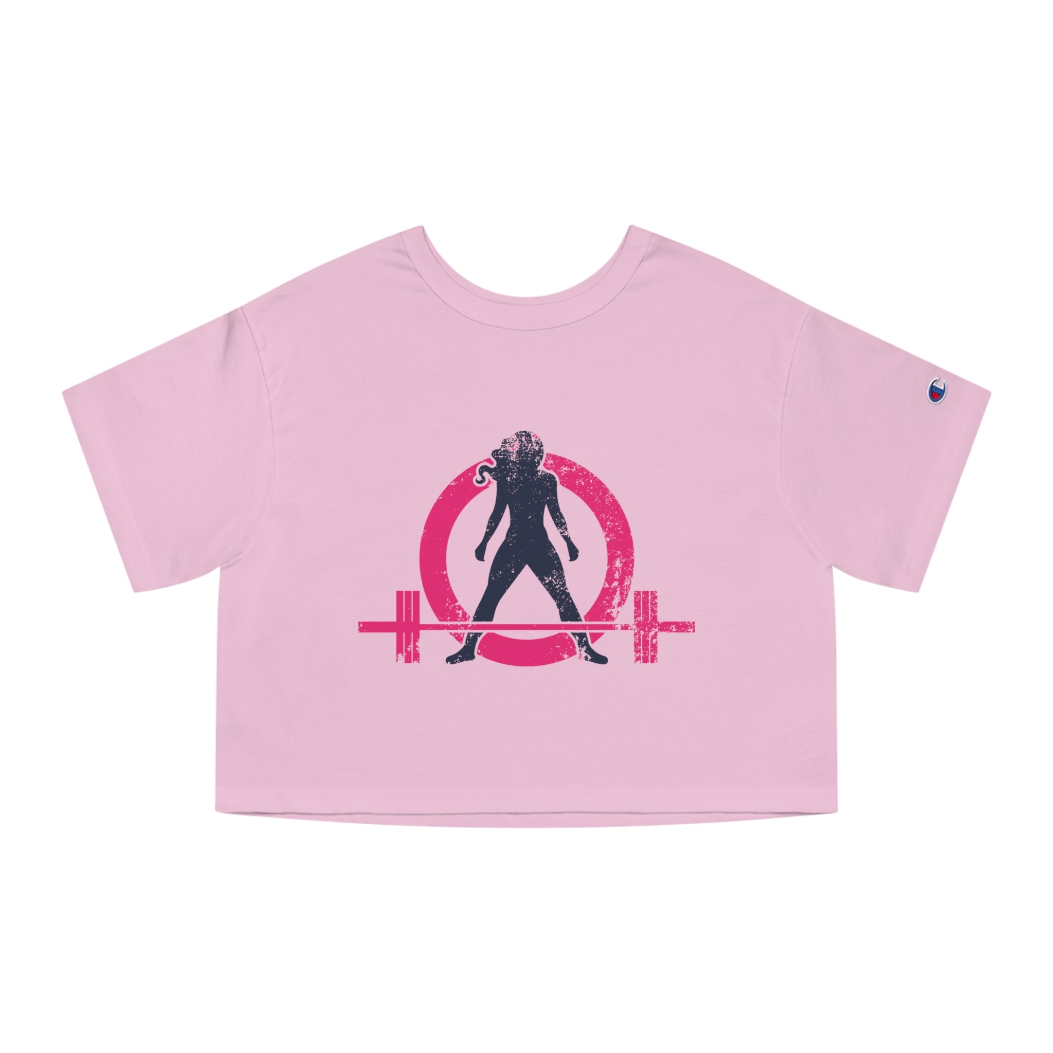 Champion Women's Heritage Cropped T-Shirt - Distressed Color