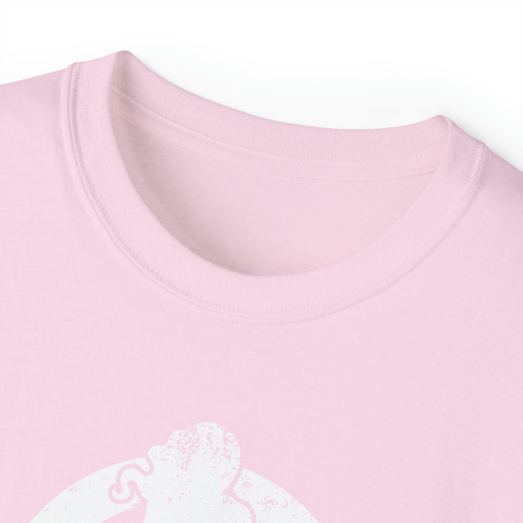 Strong Is Beautiful - Unisex Ultra Cotton Tee - Distressed White Logo - (BEST SELLER)