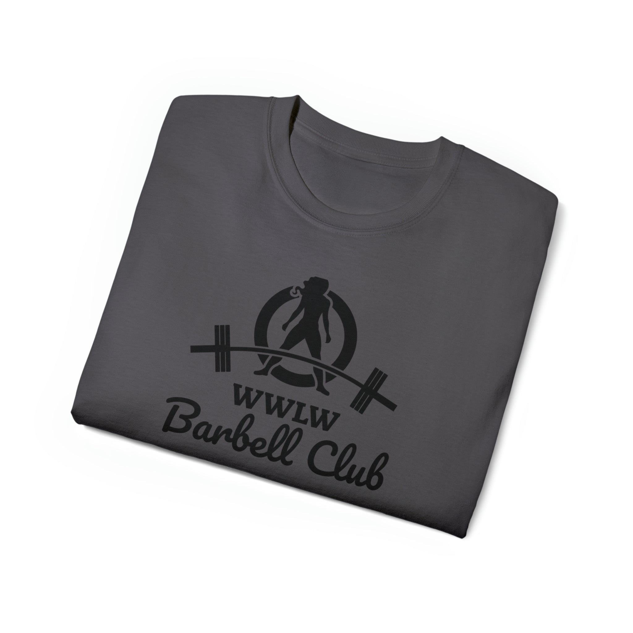 Barbell Club - Unisex Ultra Cotton Tee - Black Logo