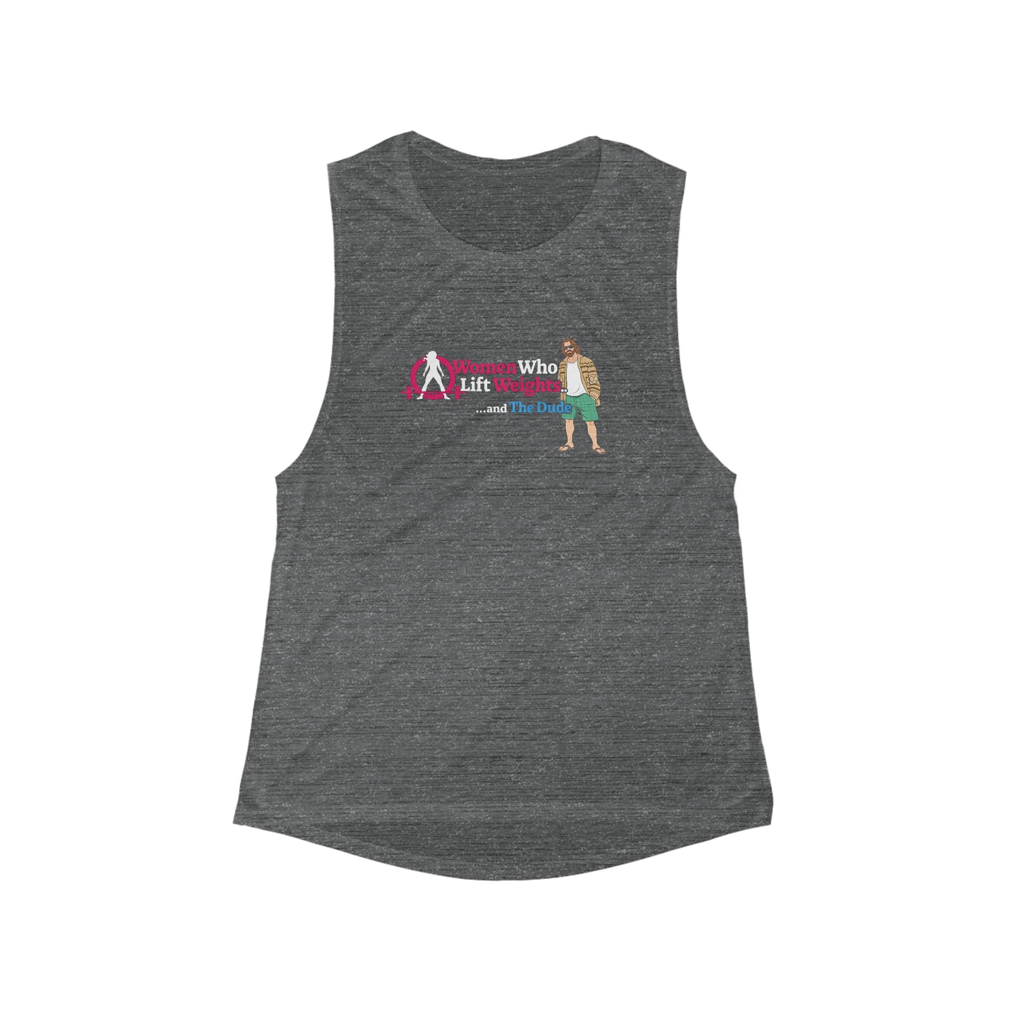 WWLW and The Dude - Flowy Scoop Fitness Tank Top 😎