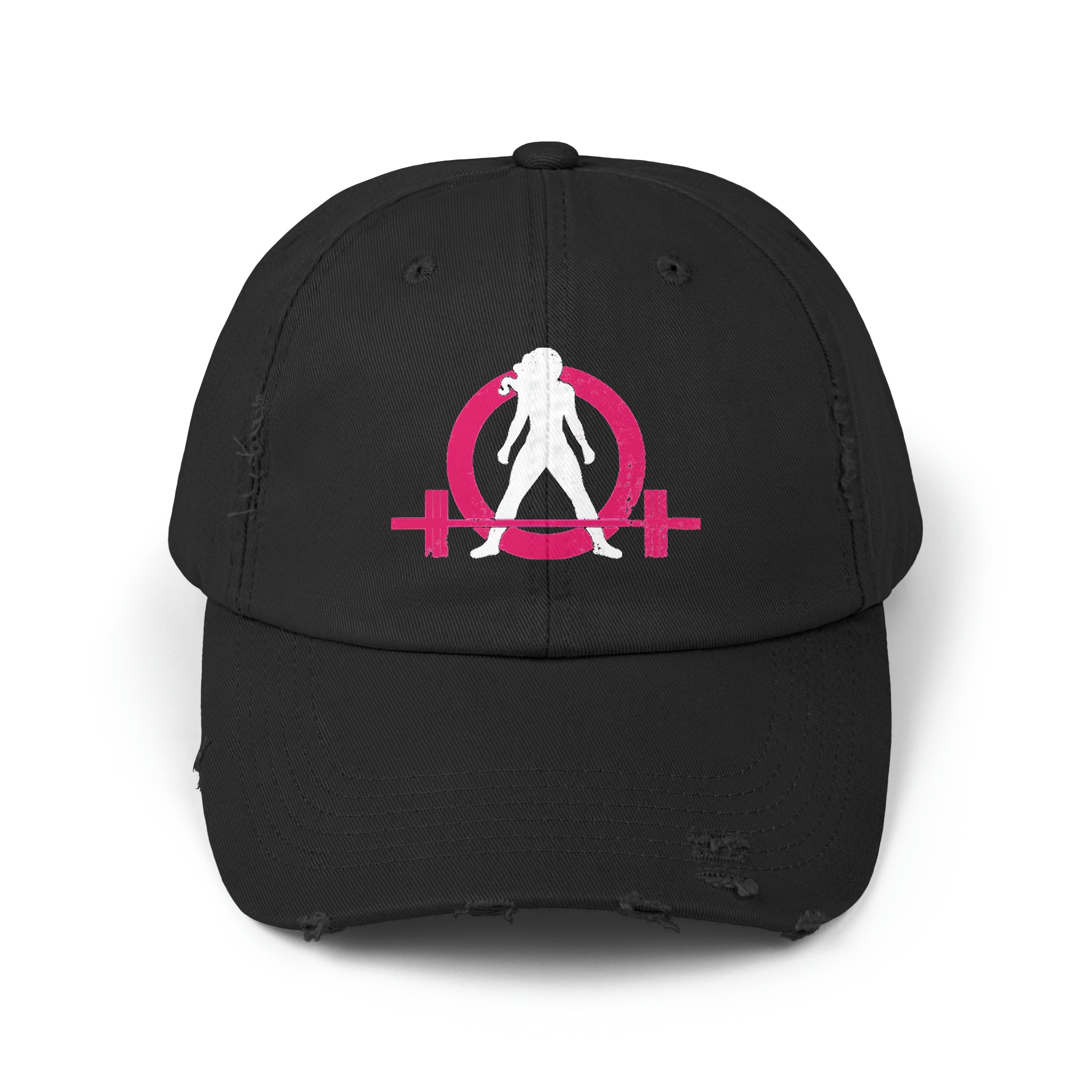 Unisex Distressed Cap - Classic Color Distressed Logo