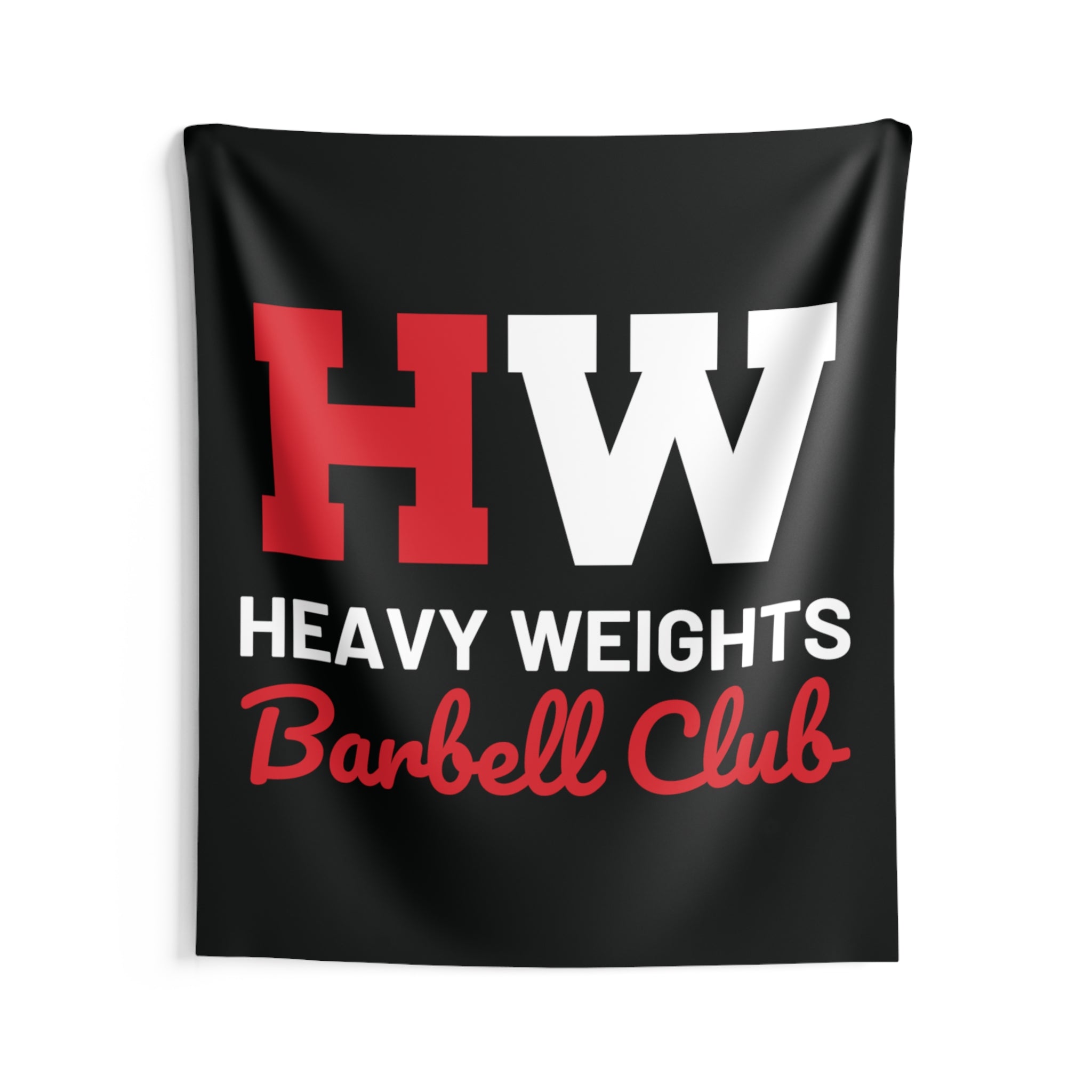 Heavy Weights Barbell Club - Indoor Wall Tapestries