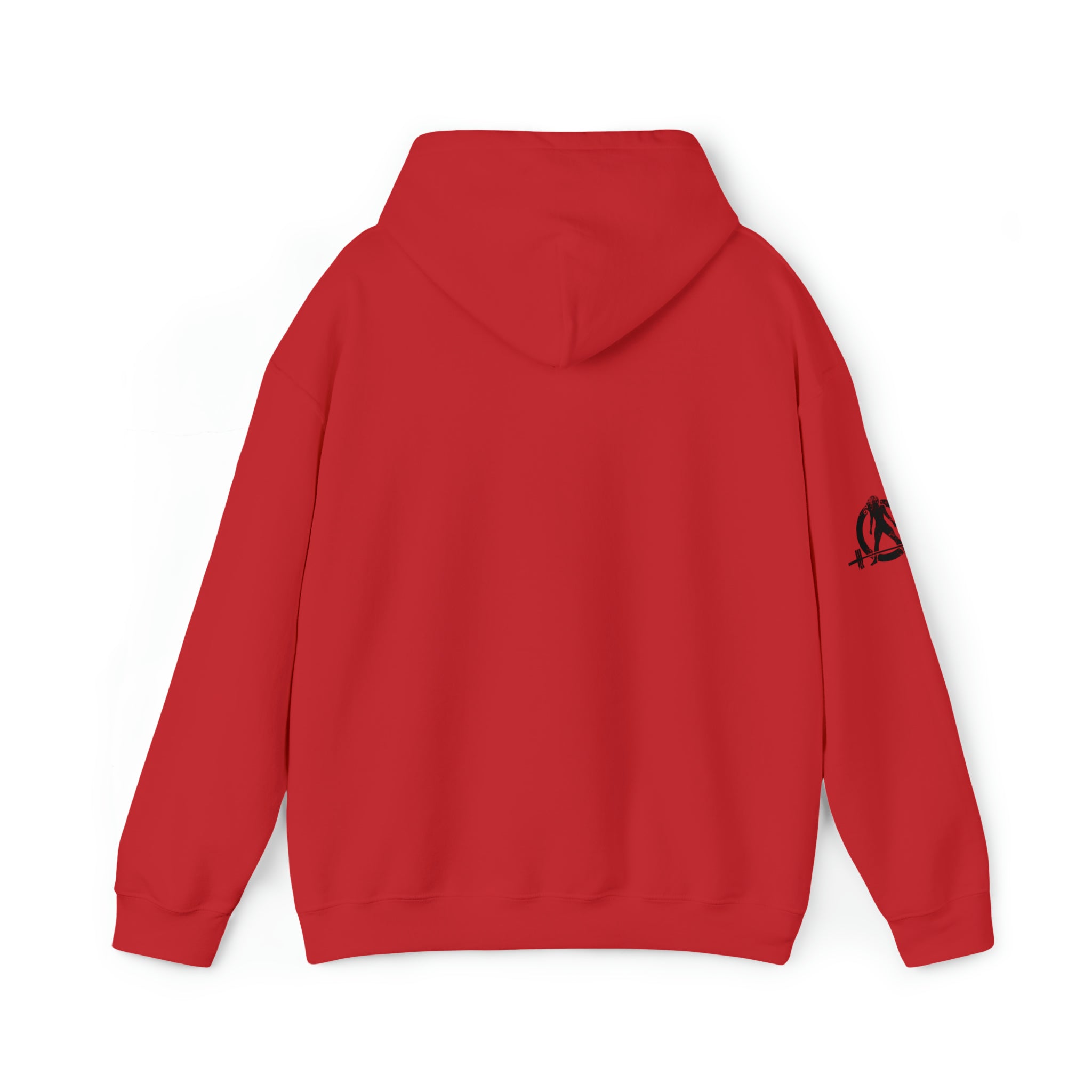 Strong Not Skinny - Unisex Heavy Blend Hooded Sweatshirt - Black Front Logo